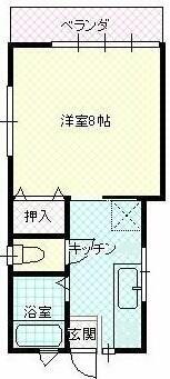 岩手県盛岡市向中野２丁目 1K アパート 賃貸物件詳細