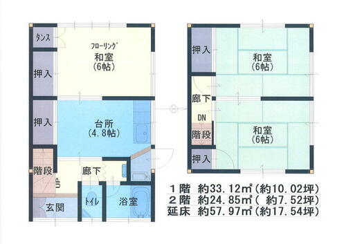 岐阜県高山市松本町 高山駅 3K 一戸建て 賃貸物件詳細