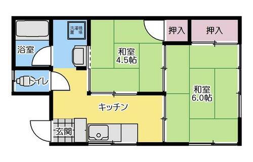 神奈川県横須賀市船越町７丁目 京急田浦駅 2K アパート 賃貸物件詳細