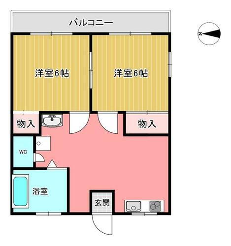 木村マンション 3階 2DK 賃貸物件詳細
