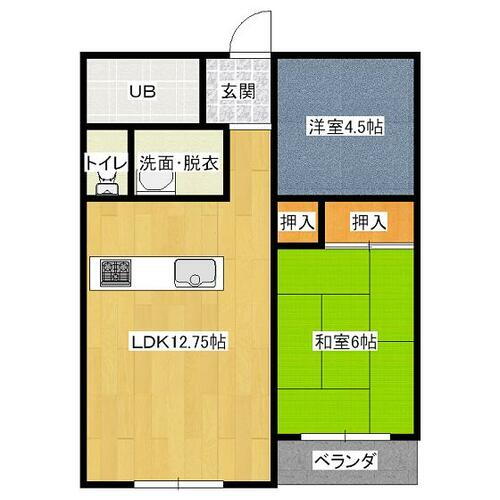 ふゆく寓 2階 2LDK 賃貸物件詳細
