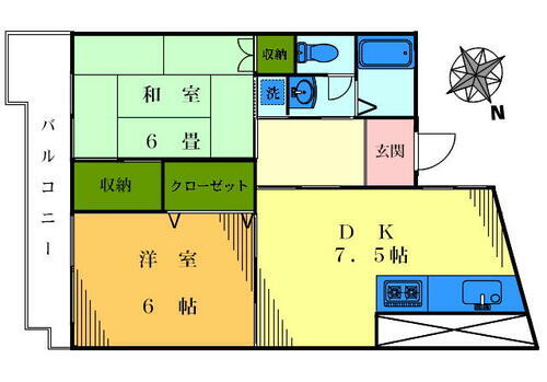 東京都中野区上高田４丁目 落合駅 2DK マンション 賃貸物件詳細