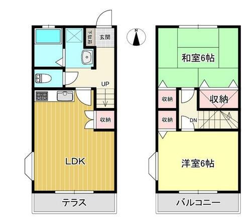 埼玉県さいたま市中央区本町西６丁目 北与野駅 2LDK アパート 賃貸物件詳細