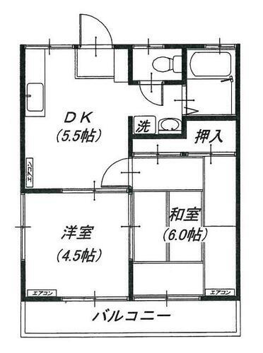 神奈川県大和市南林間４丁目 南林間駅 2DK アパート 賃貸物件詳細