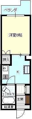 内藤マンション 3階 1K 賃貸物件詳細