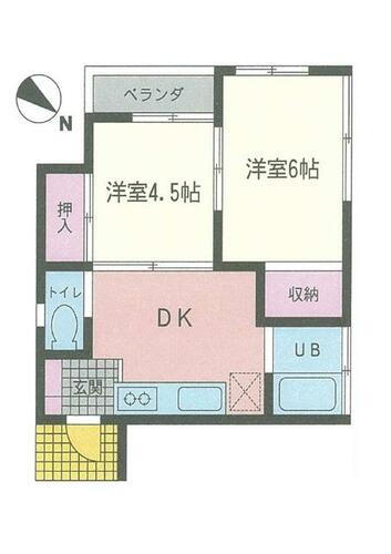 神奈川県藤沢市鵠沼松が岡４丁目 鵠沼海岸駅 2DK アパート 賃貸物件詳細