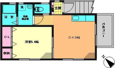 神奈川県横浜市南区永田東２丁目 井土ヶ谷駅 1DK アパート 賃貸物件詳細