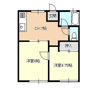 静岡県御殿場市深沢 御殿場駅 2DK アパート 賃貸物件詳細