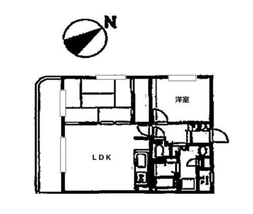 クレール夕陽ヶ丘 1階 2LDK 賃貸物件詳細