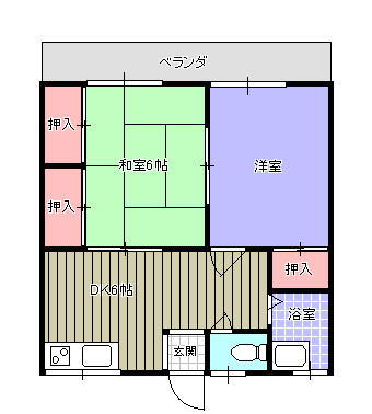 福岡県筑紫野市俗明院２丁目 朝倉街道駅 2DK アパート 賃貸物件詳細