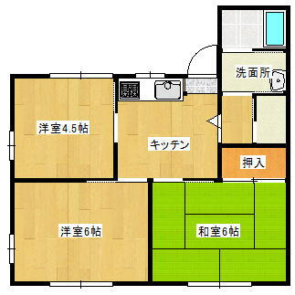 鈴木ハイツ 平屋建て
