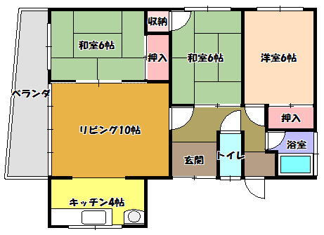 北海道室蘭市御前水町２丁目 母恋駅 3LDK 一戸建て 賃貸物件詳細