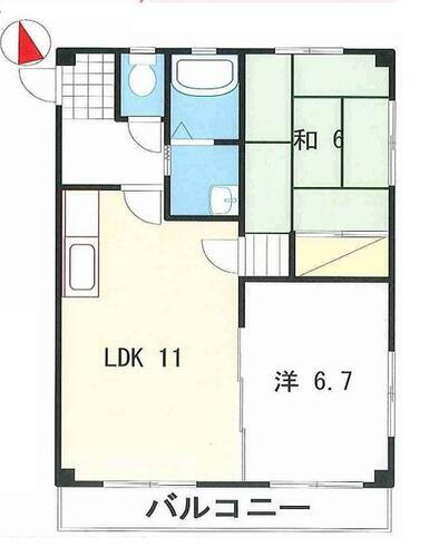 ピュアコート西夢前台 2階 2LDK 賃貸物件詳細