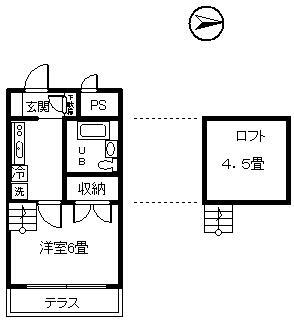 茨城県高萩市大字下手綱 高萩駅 2K アパート 賃貸物件詳細