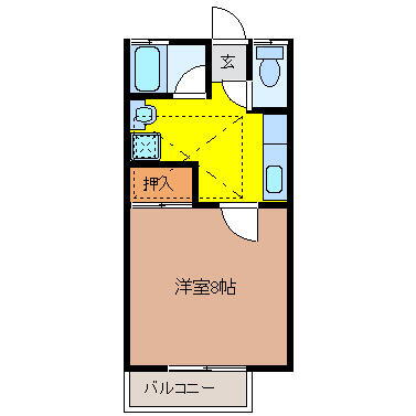 宮城県大崎市古川大宮７丁目 古川駅 1K アパート 賃貸物件詳細