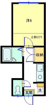 秋田県秋田市川元山下町 秋田駅 1K アパート 賃貸物件詳細