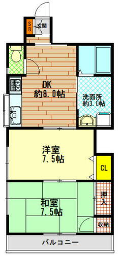 兵庫県神戸市長田区片山町１丁目 長田駅 2DK アパート 賃貸物件詳細