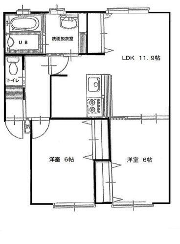 山形県東根市中央南１丁目 さくらんぼ東根駅 2LDK アパート 賃貸物件詳細