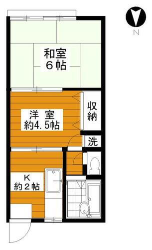東京都大田区西馬込１丁目 西馬込駅 2K アパート 賃貸物件詳細