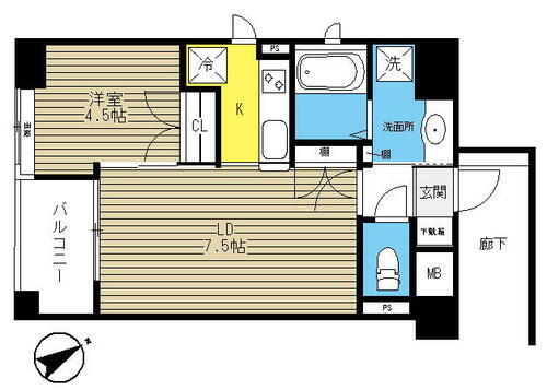 東京都豊島区目白３丁目 目白駅 1LDK マンション 賃貸物件詳細