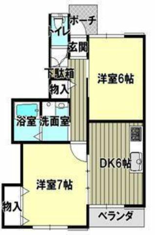 香川県善通寺市原田町 2DK アパート 賃貸物件詳細