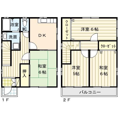 ハイム南弁天前 4DK 賃貸物件詳細