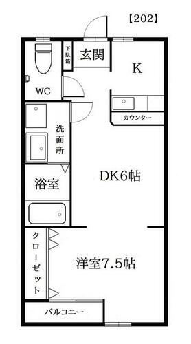静岡県浜松市中央区和合町 曳馬駅 1LDK アパート 賃貸物件詳細