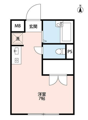 東京都北区岩淵町 赤羽岩淵駅 ワンルーム アパート 賃貸物件詳細