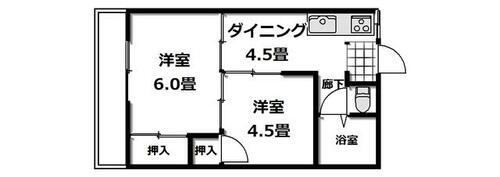 セイス鳥沢 1階 2K 賃貸物件詳細