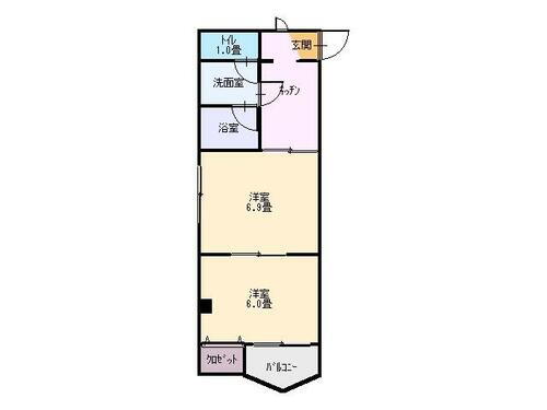 新潟県小千谷市千谷川４丁目 小千谷駅 2K アパート 賃貸物件詳細