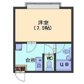 福井県福井市光陽１丁目 福大前西福井駅 1K アパート 賃貸物件詳細