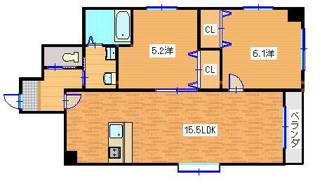 長崎県長崎市中園町 5階建 築17年9ヶ月