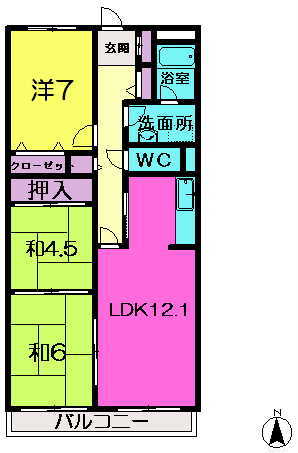 奈良県奈良市学園中４丁目 学園前駅 3LDK マンション 賃貸物件詳細