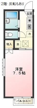 東京都立川市砂川町７丁目 玉川上水駅 1K アパート 賃貸物件詳細