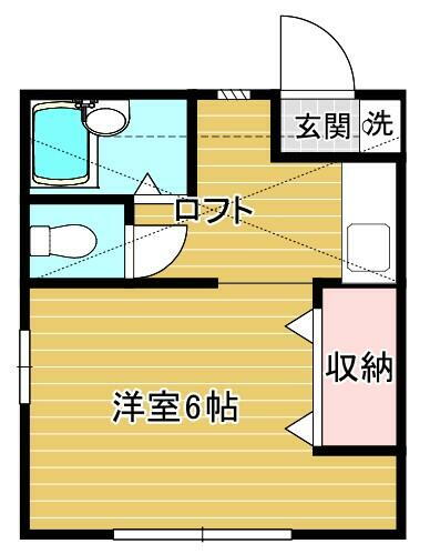 タイムズ・クラシオン 2階 1K 賃貸物件詳細