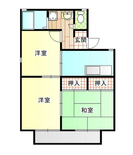 千葉県佐倉市臼井田 京成臼井駅 3K アパート 賃貸物件詳細