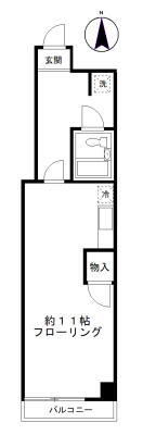 東京都目黒区東山１丁目 中目黒駅 ワンルーム マンション 賃貸物件詳細