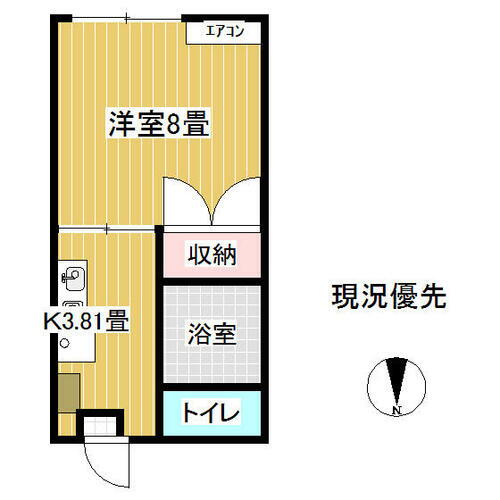 長野県佐久市岩村田相生町 岩村田駅 1K アパート 賃貸物件詳細
