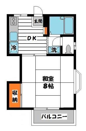 神奈川県川崎市川崎区旭町１丁目 京急川崎駅 1DK アパート 賃貸物件詳細