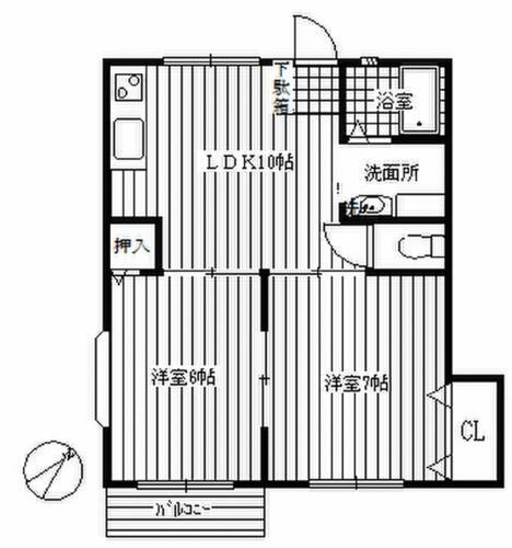 神奈川県横浜市港南区笹下３丁目 賃貸アパート