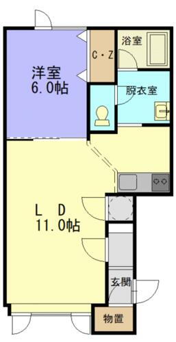 北海道旭川市近文町２１丁目 2階建 築19年7ヶ月