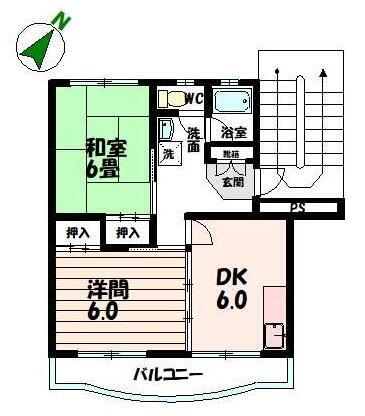 静岡県富士市柚木 柚木駅 2DK アパート 賃貸物件詳細