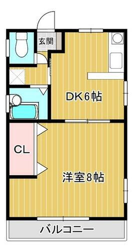 福岡県大牟田市大字草木 西鉄銀水駅 1DK アパート 賃貸物件詳細