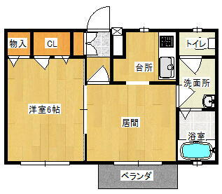 福島県南相馬市原町区大町２丁目 原ノ町駅 1DK アパート 賃貸物件詳細