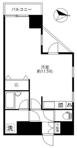 東京都小金井市本町２丁目 武蔵小金井駅 ワンルーム マンション 賃貸物件詳細