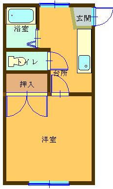 茨城県東茨城郡大洗町磯浜町 那珂湊駅 1K アパート 賃貸物件詳細