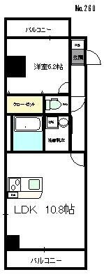 三重県津市江戸橋２丁目 江戸橋駅 1LDK マンション 賃貸物件詳細