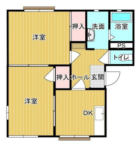 群馬県邑楽郡邑楽町大字狸塚 2DK アパート 賃貸物件詳細