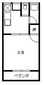 長崎県長崎市芒塚町 1K アパート 賃貸物件詳細