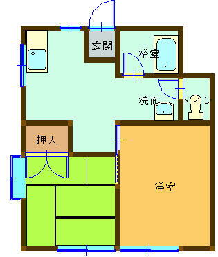静岡県沼津市下香貫西村 沼津駅 2DK アパート 賃貸物件詳細